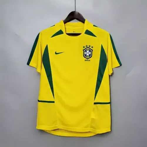 Camisa Brasil 2002 Retrô Pronta Entrega