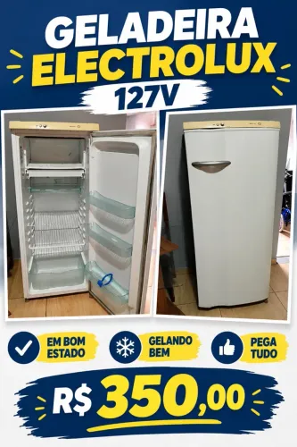 Geladeira Electrolux 127v
