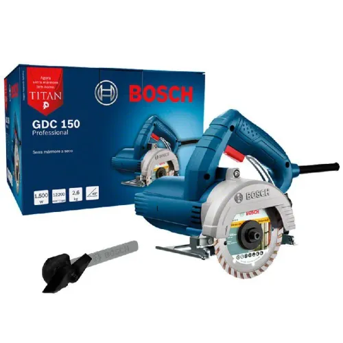 SERRA MARMORE 1500W TITAN GDC 150 BOSCH 127 OU 220V<br><br>TITAN<br><br>GDC 150 Professional<br><br>BOCCH