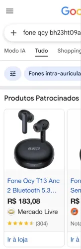 Vendo fone Bluetooth QCY