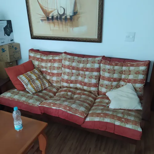 Sofá 3 e 2 lugares usado