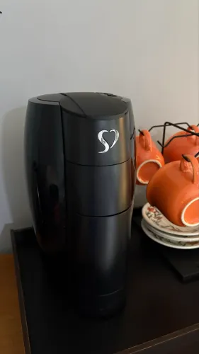 Cafeteira 3 corações