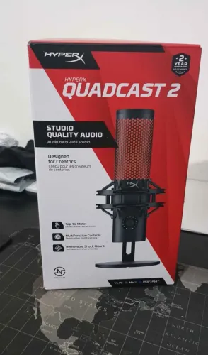 Microfone HyperX Quadcast 2 Zero