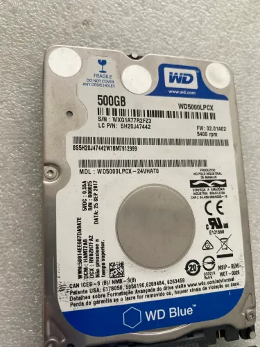 Hd de 500 gigas de 2.5