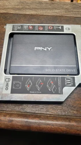 SSD PNY de 120GB armazenamento SATA (saudável)