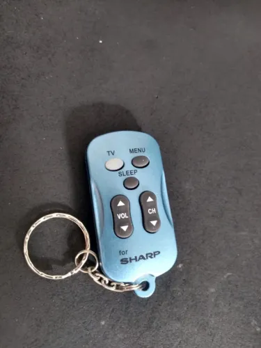 MINI CONTROLE TV SHARP CHAVEIRO (03 PÇS)