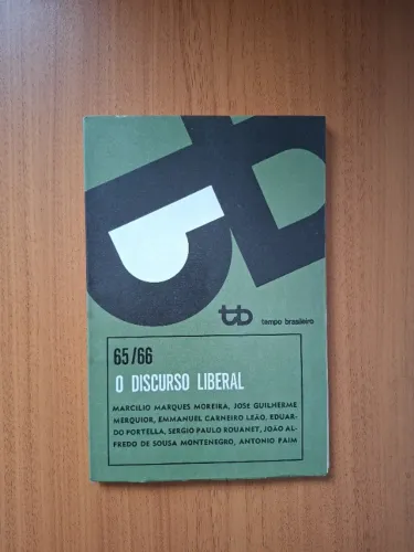 Livro Tempo Brasileiro 65/66: O Discurso Liberal de Marcilio Marques Moreira e outros 7223