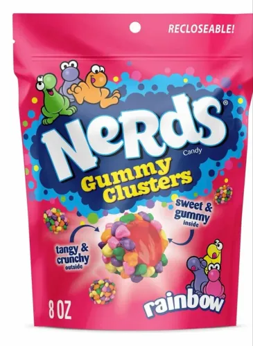 Nerds Gummys Clusters Candy Goma De Mascar 226g