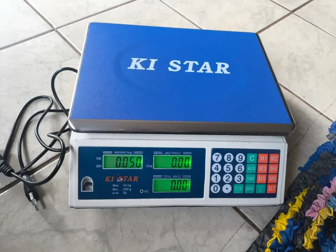 balança comercial digital KI STAR de 40 kg