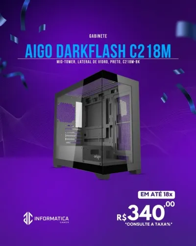 GABINETE AIGO DARKFLASH C218M