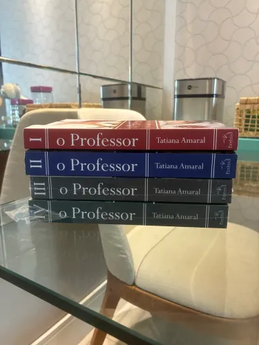 Saga O professor 4 livros