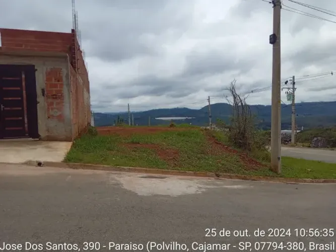 Vendo Lote em Cajamar-SP, 7x20=140m2, Plano, Pronto Para Construir.