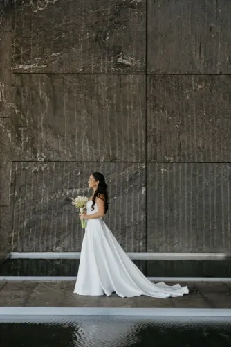 Vestido de Noiva Minimalista