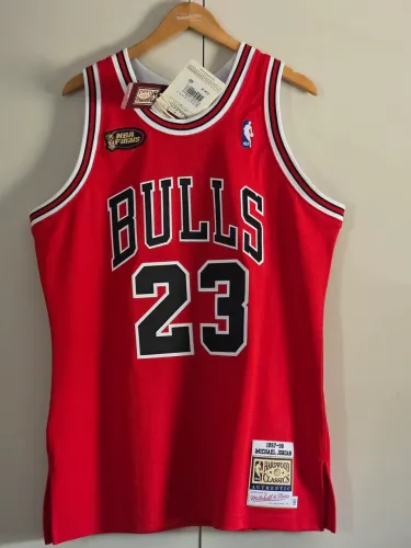 Jersey authentic mitchell ness chicago bulls jordan finals 1997/1998