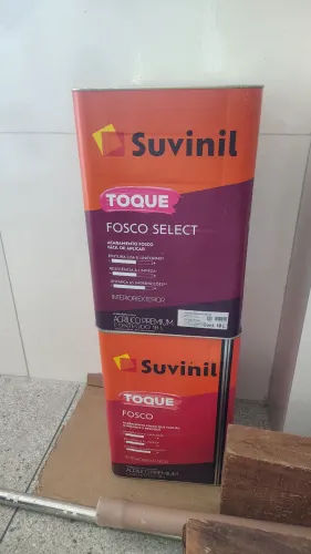 Tinta acrilica suvinil toque premium
