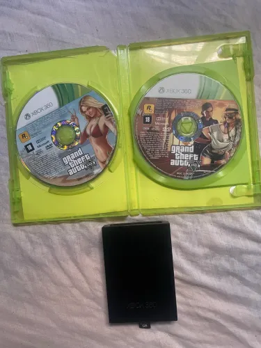 Kit Hd Xbox360 original mais GTA 5 original