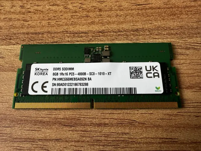 Memória ram 8gb ddr5 4800mhz original