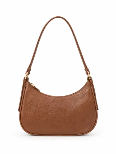 Bolsa Nova Couro Legitimo Caramelo