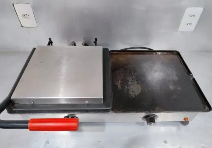 CHAPA ELÉTRICA PARA LANCHES 90x35CM