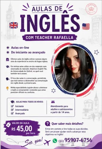 Aulas de inglês online