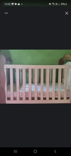 Vendo berço usado poucas vezes