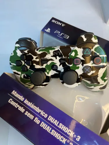 Controle Sem Fio Ps3 personalizado verde an2