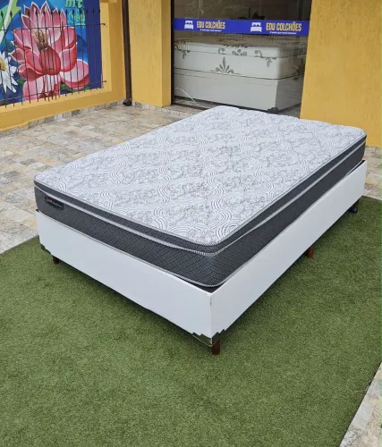 Cama Box Casal PALEMAX SEMINOVA - ENTREGO