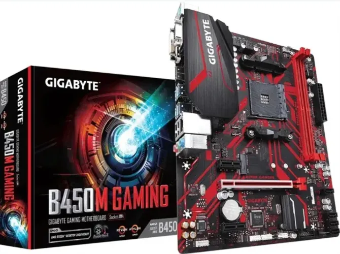 Placa mãe b450m gaming gigabyte