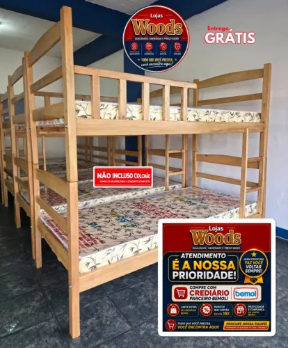 Beliche Madeira Novo R$ 589,00 Entrega e Montagem Grátis