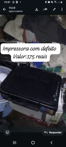 Impressora com defeito valor: 175 reais 