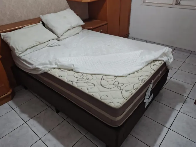 Cama box casal