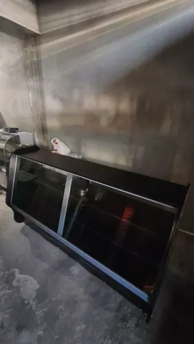 Balcão Vitrine Seco 1,80 metros estado de novo