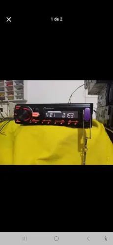 Multimidia Pioneer MVH088UB ( NÃO TEM BLUETOOTH)