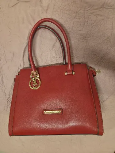 Bolsa Fellipe Krein Vermelha em ótimo estado
