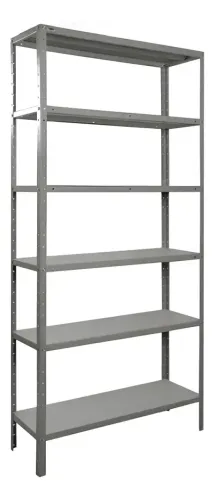 Estante de Aço Leve Com 6 Prateleiras 198CM X 90CM X 30CM