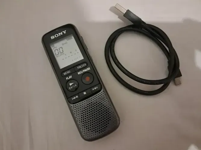 Gravador de voz Sony 4GB - Confira!