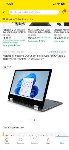 Notebook positivo