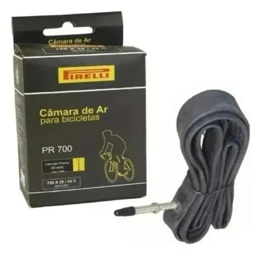 Câmara De Ar Pirelli Pr700 700 X 28/45c 48mm Válvula Presta
