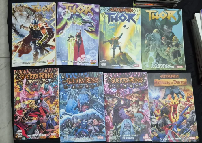 Coleção Thor + Guerra dos Reinos + Valquíria