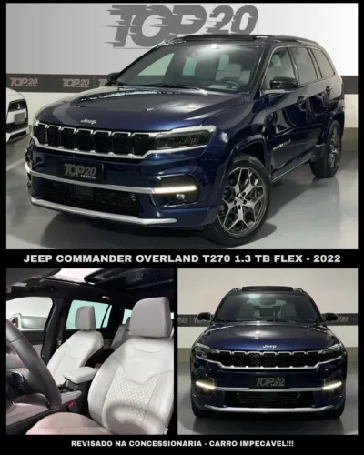Jeep Commander Overland T270 1.3 TB Flex AUT 2022