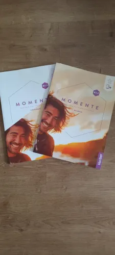 Livros Alemão Momente B1.2 (Kursbuch e Arbeitsbuch)