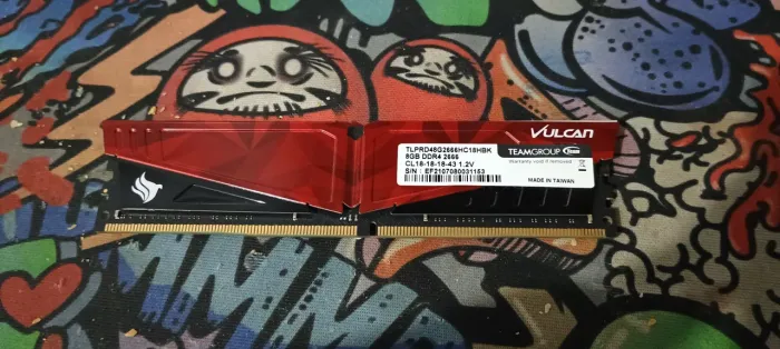 Memória ram ddr4 8gb 2666hz 