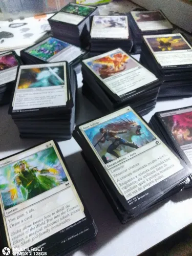 Lote de cartas MAGIC 150 unidades bem conservada