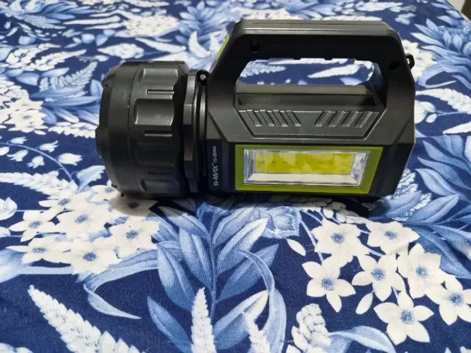 Lanterna led holofote recarregável 10w T6 TD-5000A - B-Max