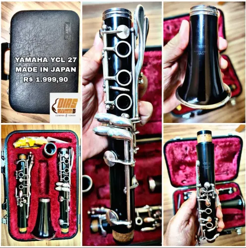 CLARINETE YAMAHA YCL 27, MADE IN JAPAN
