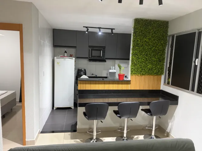 Lindo Apto Mobiliado 4° andar