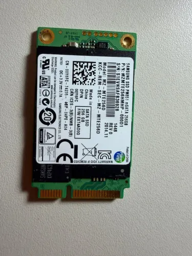 Samsung PM851 mSATA 256GB