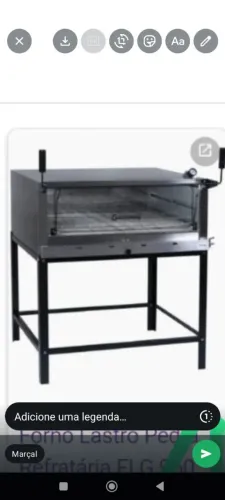 Forno de inox de 1.00 mt Intelbras