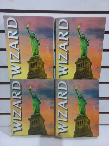 Kit de livros curso inglês WIZARD cd,e fita k7