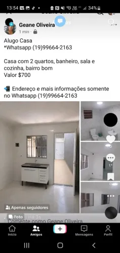 Alugo casa